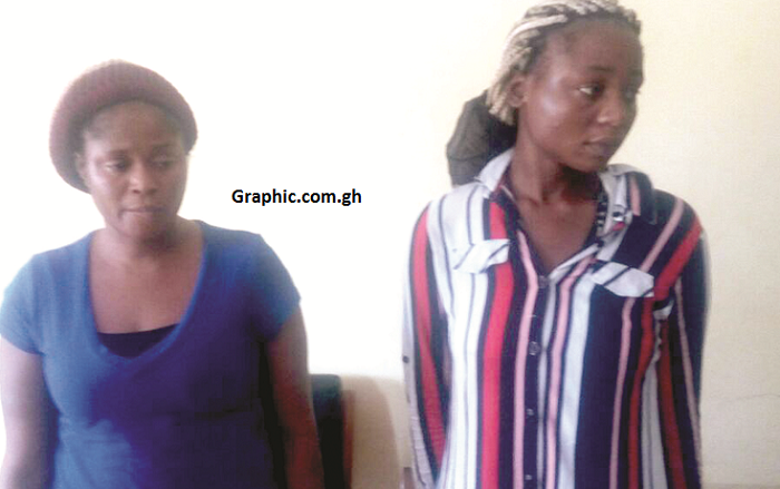 Two women arrested for human trafficking
