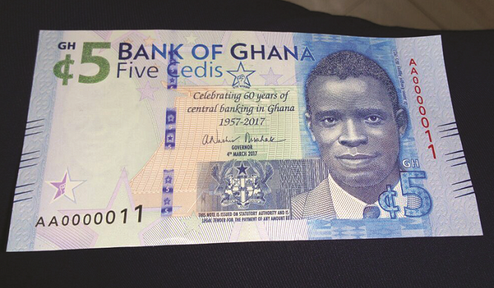 At a brief ceremony in Accra to unveil the new banknote yesterday, the Governor of the BoG, Dr Abdul Nashiru Issahaku, explained that the central bank decided to use the portrait of an eminent personality who contributed immensely towards education and the development of the country. 