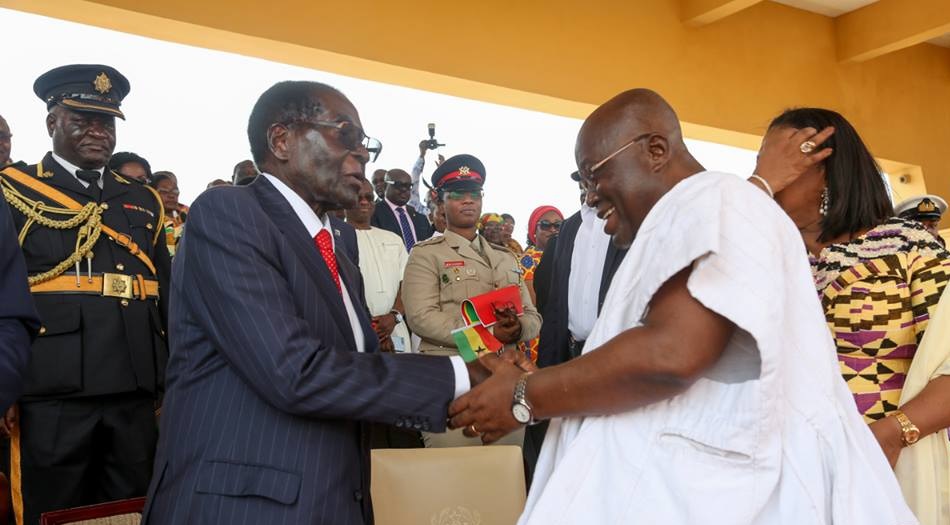 Mugabe congratulates Akufo-Addo for impressive Ghana@60 speech