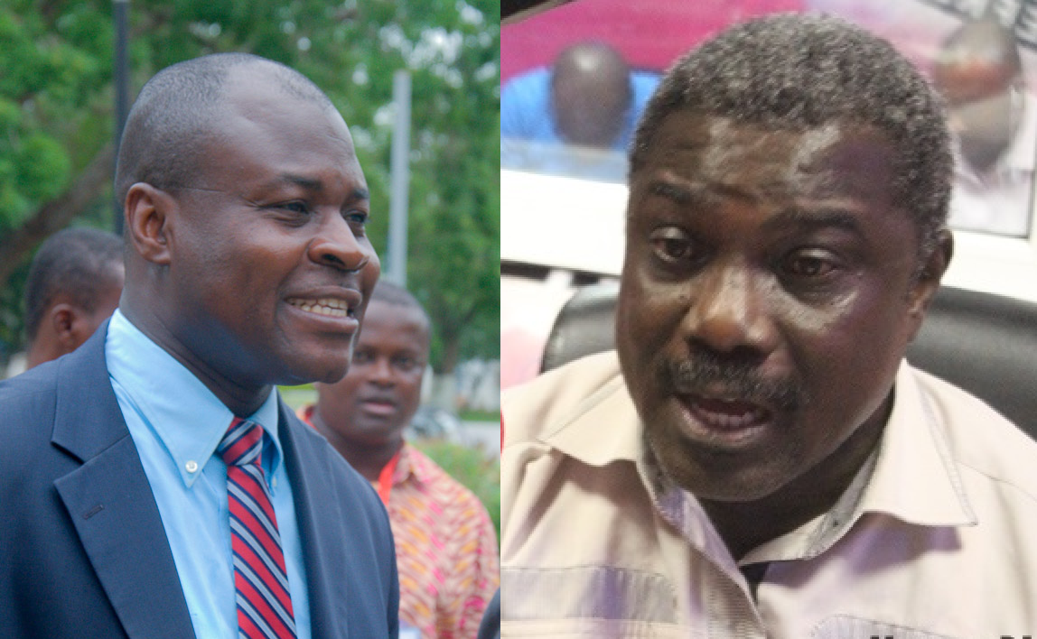 Prof Alex Dodoo, the Director-General of the GSA and Mr Kwadjo Opare-Hammond - MD of PMMC to resist GSA attempt