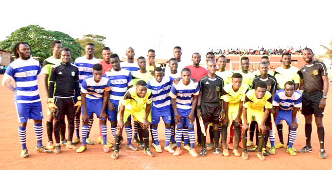 The line up of Ada and Tema team 