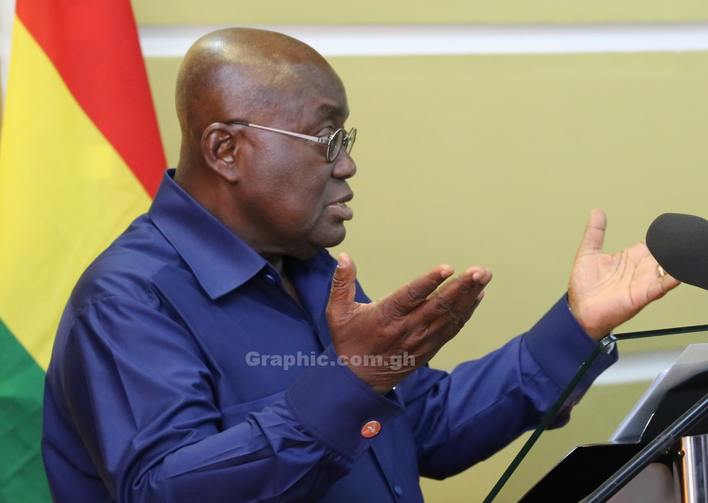 Akufo-Addo gives reasons for 6 new ministries