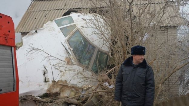 Dozens die as plane hits Kyrgyz homes