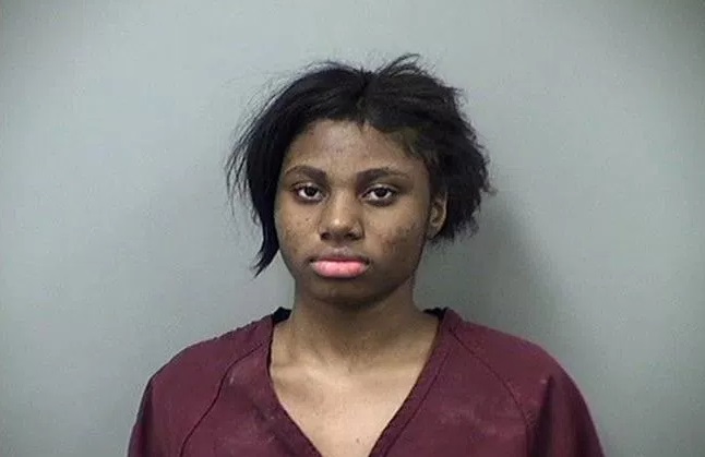 Lestina Marie Smith, 17, is accused of attacking the man earlier this month (Picture: Saginaw County Sheriff’s Office)