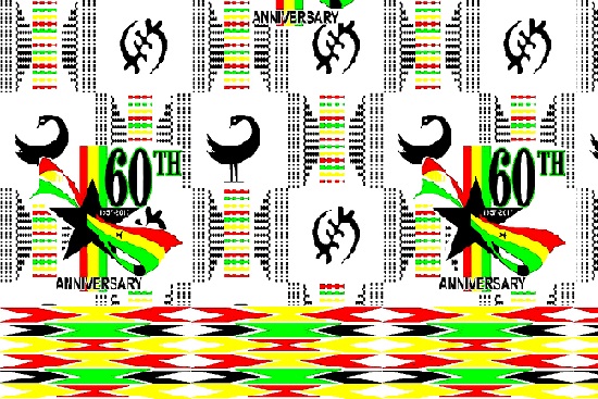 Adinkra Designs to commemorate the 60th Independence Celebrations in March