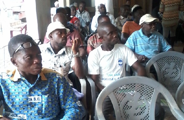A section of participants in the training programme