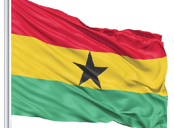 Lift high the flag of Ghana