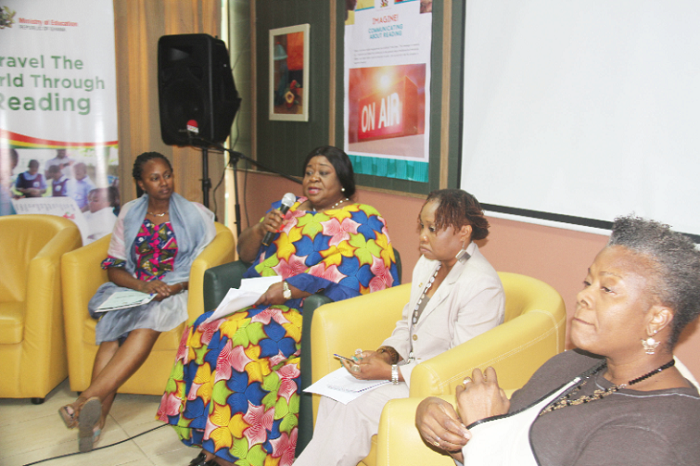• Mrs Duah leading the panel discussions