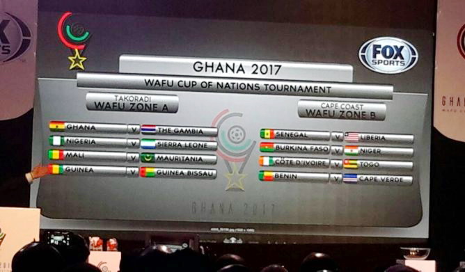WAFU draw: Ghana face Gambia in opener