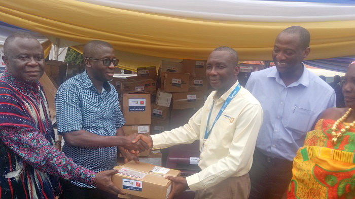 Asanko Gold Mines presents medical supplies to 8 health facilities