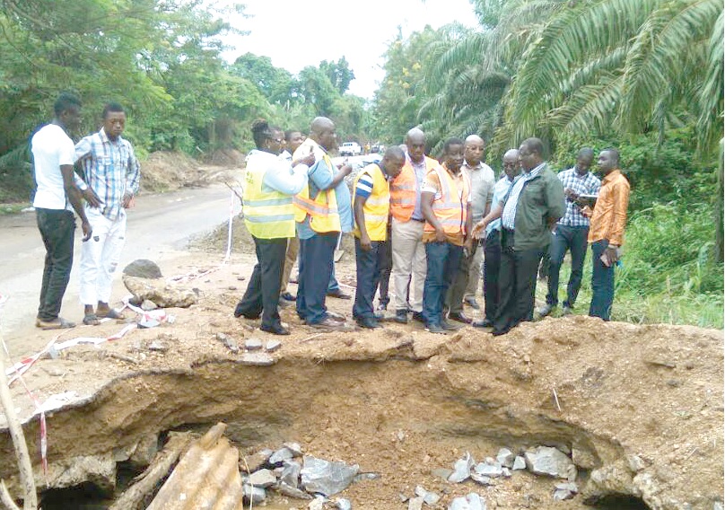 GHA undertakes rehabilitation works on Tinkong and Nyamebekyere Road in E/Region