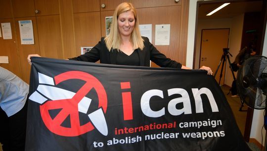 Anti-nuclear weapons group wins Nobel Peace Prize