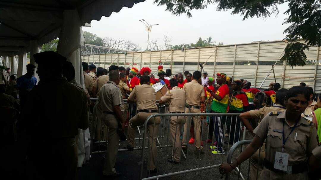 FIFA U-17: Indian police confiscates musical instruments of Ghanaian fans