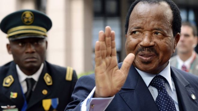  Paul Biya has been in power for more than three decades 