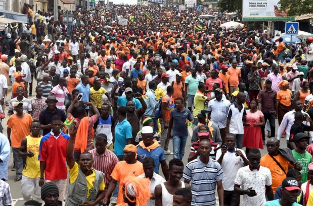 Protesters are calling for the end of the "Gnassingbé dynasty"