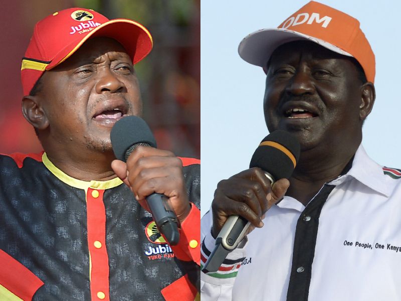 Kenya poll re-run: Uhuru, Raila stick with original campaign teams