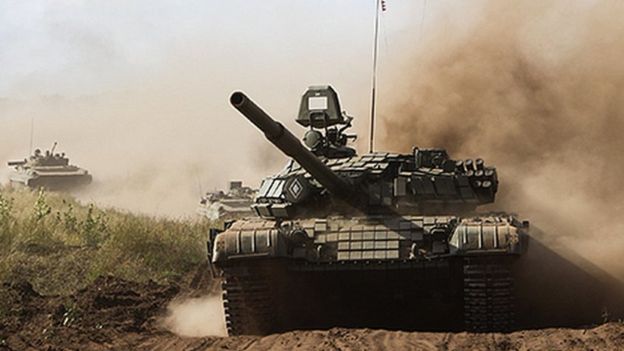 A Russian tank brigade from the Moscow region is joining the Zapad exercise 