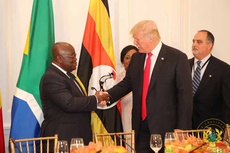 When President Akufo-Addo met President Donald Trump