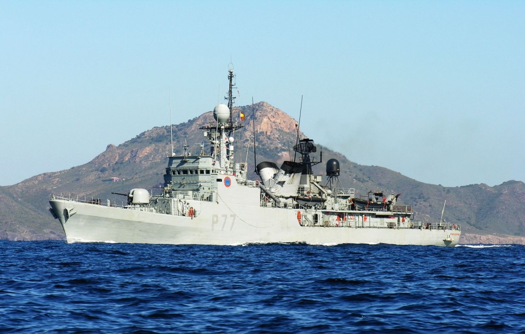 Spanish Navy patrol vessel 'Infanta Cristina' visits Sekondi port