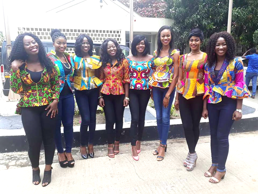 The remaining eight contestants of GMB