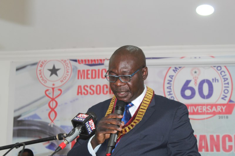   President of the Ghana Medical Association, Dr. Frank Ankobea 
