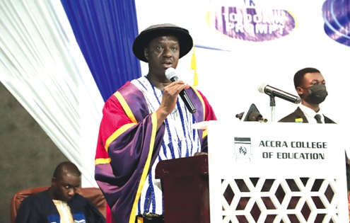 Prof. Samuel Atintono  — Principal, Accra College of Education