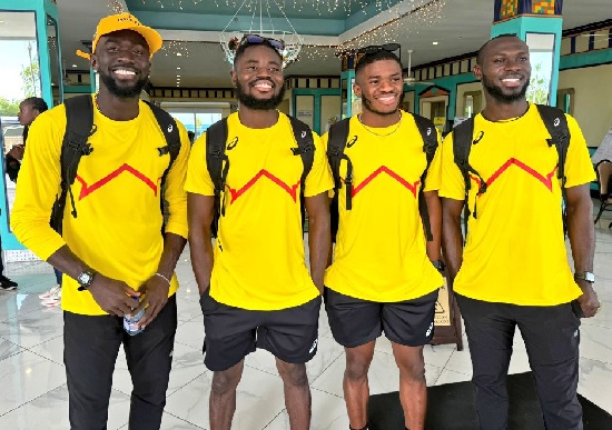 Joseph Paul Amoah, Isaac Botsio, Ibrahim Fuseini and Benjamin Azamati are presenting Ghana at the World Athletics Relays