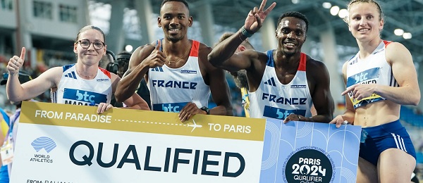 See the 40 relay teams that have qualified for the Paris 2024 Olympics