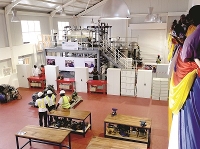 The Jubilee Technical Training Centre, displaying some equipment and facilities. 