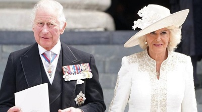 King Charles III and his wife, Queen Camilla