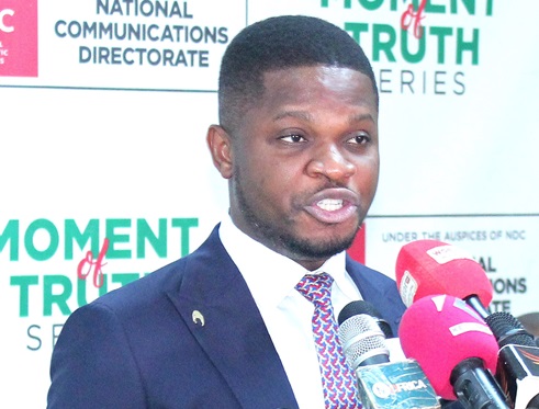 Sammy Gyamfi — Communication Officer of the NDC