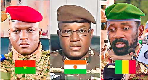 Leaders of military juntas of Mali, Burkina Faso and Niger have announced the exit of the three countries from ECOWAS