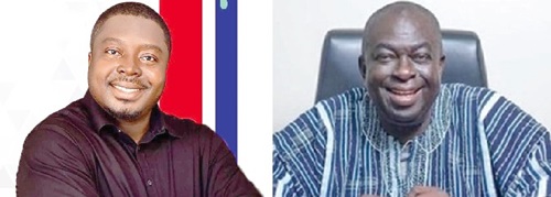 Kwabena Boateng — NPP Candidate, Kwabena Owusu Aduomi — Independent Candidate