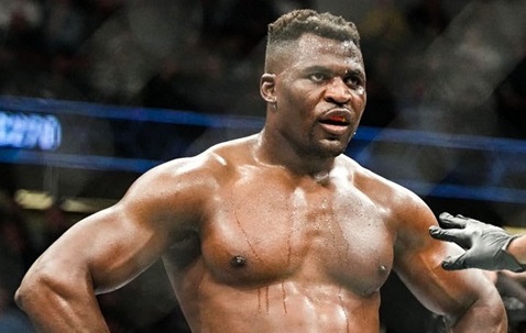 French Cameroonian fighter Francis Ngannou announced his son's death on social media [File: Andrew Couldridge/Action Images via Reuters]