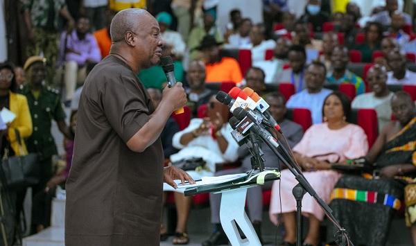 I will not allow my officials to venture into mining - Mahama