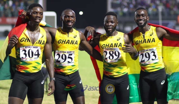Ghana's men's quartet