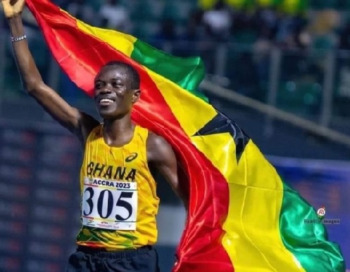 William Amponsah - Ghana's silver medalist