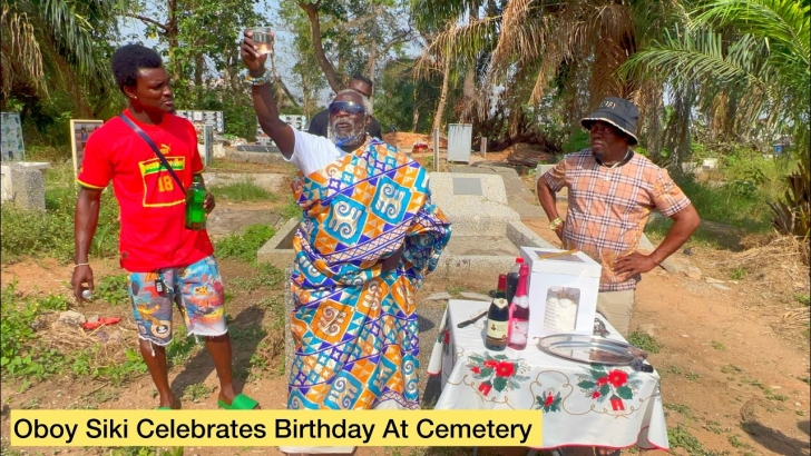 I celebrated my birthday at the cemetery to feed my hungry ancestors – Oboy Siki
