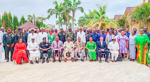 Dignitaries and participants who attended the event