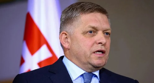 Mr Fico was visiting the town of Handlova when he was attacked