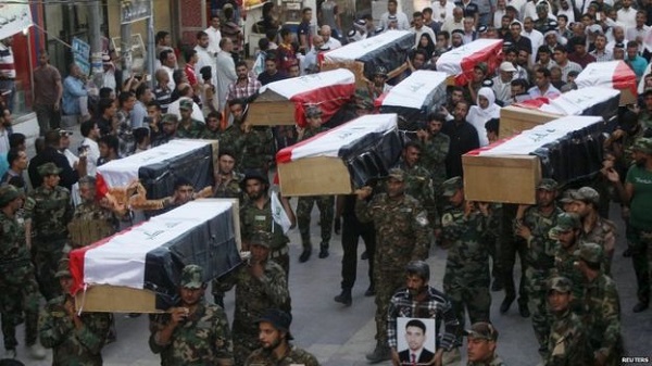 Hundreds of bodies have been exhumed since the massacre