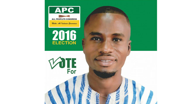 APC outdoors Parliamentary Candidate for Ashaiman