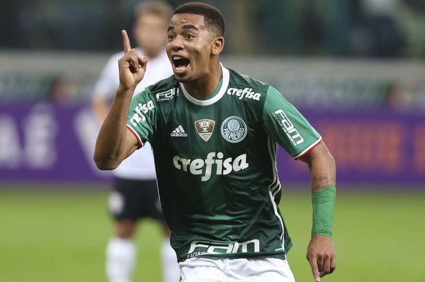 Done deal: Manchester City have signed Brazilian teenager Gabriel Jesus for £28million