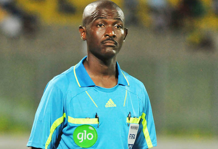  Referee Joseph Lamptey will be on duty in the game between Sweden and Colombia tonight