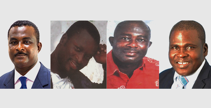 Kweku Ricketts Hagan, Albert Cobbinah, Bright Drofenu and  Michael Atta Dadzie