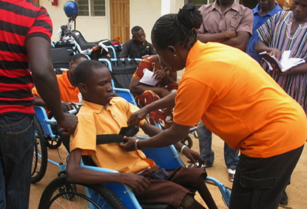 Gushegu assembly present funds to PWDs      
