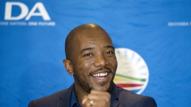 DA leader Mmusi Maimane: "For far too long, the ANC has governed South Africa with absolute impunity"