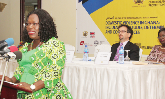 Ministry launches Domestic Violence Research Report 