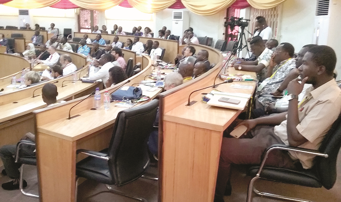A section of participants seated during the conference