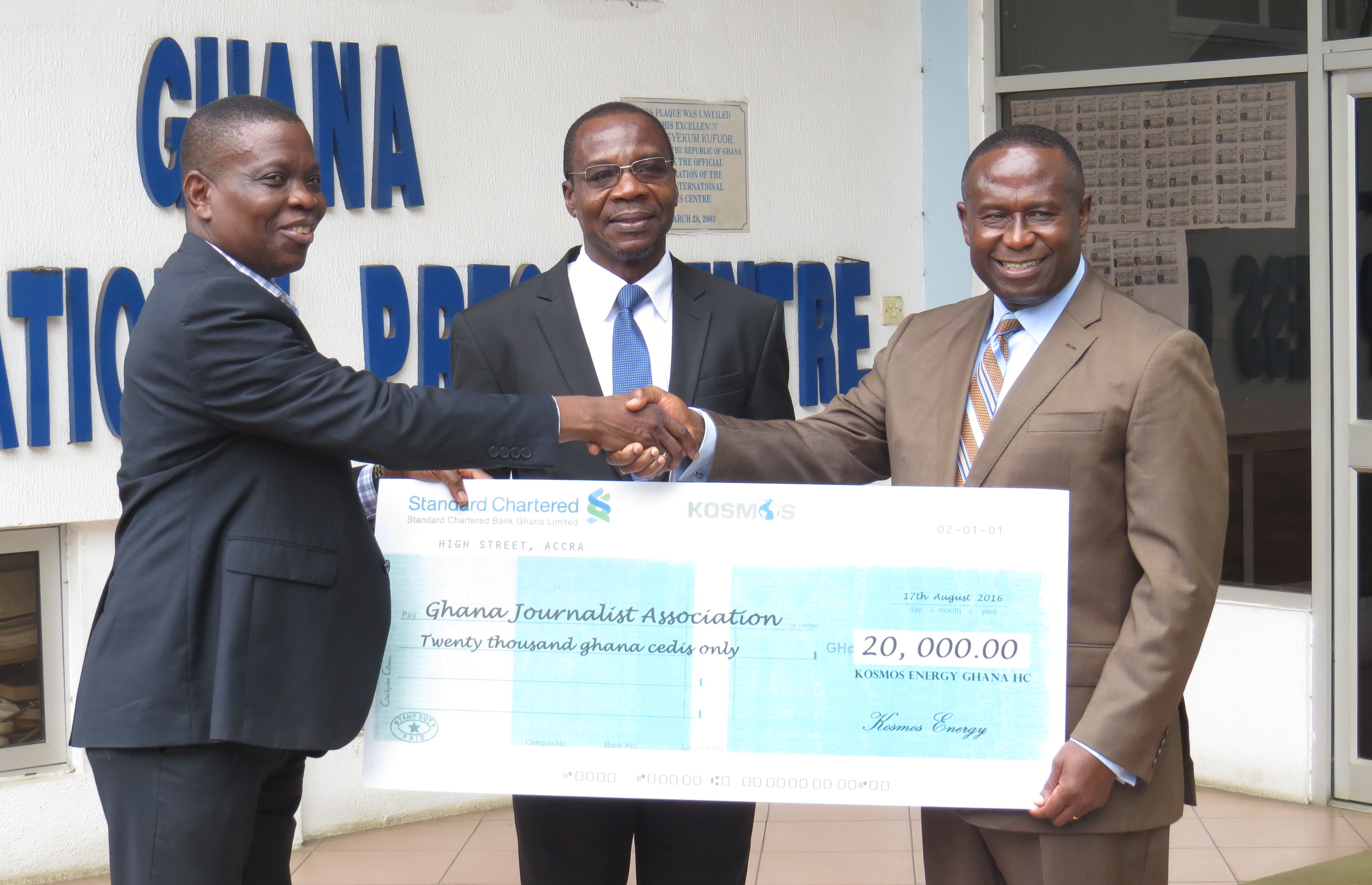 GJA commends Kosmos Energy for continuous support